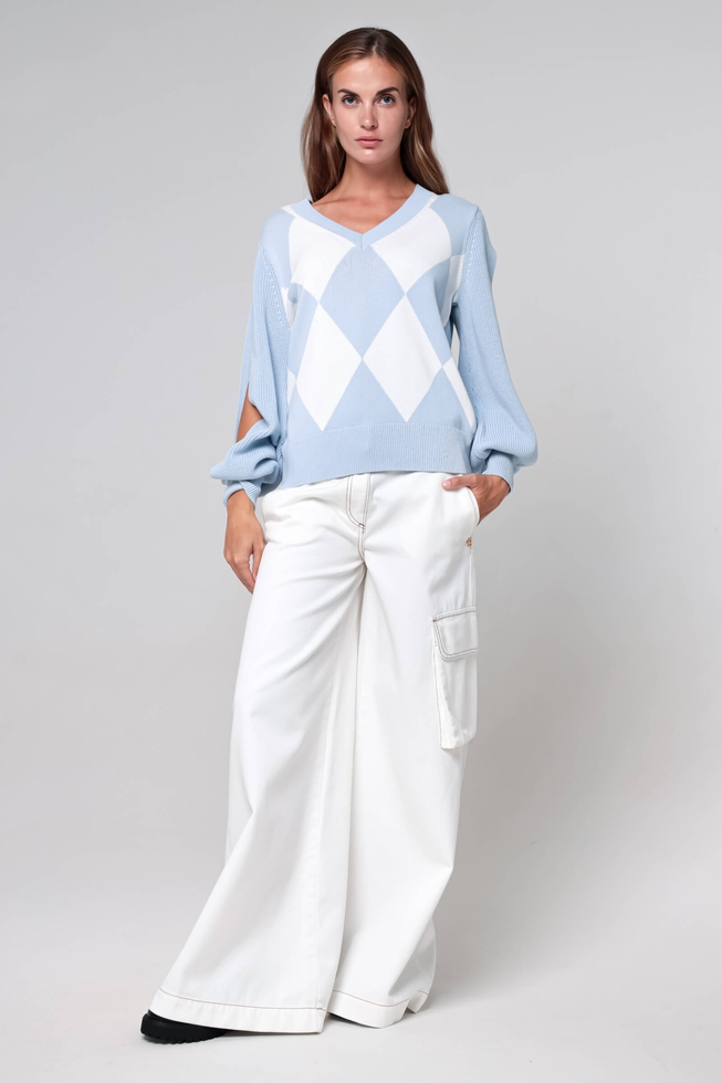 Женский джемпер из хлопка 3