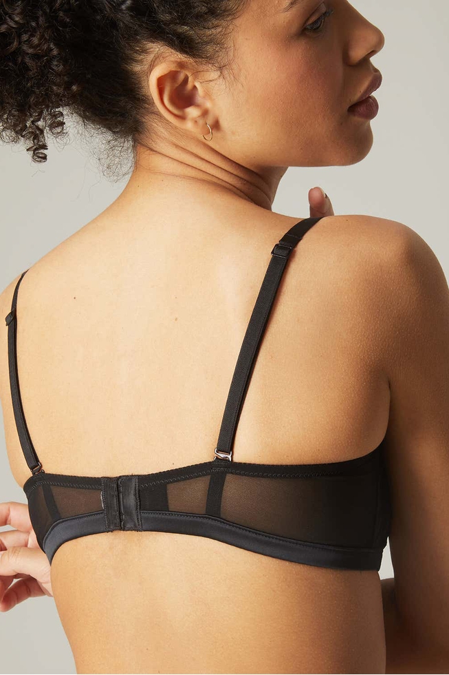 Кружевной бюстгальтер-балконет с мягкой чашкой 2