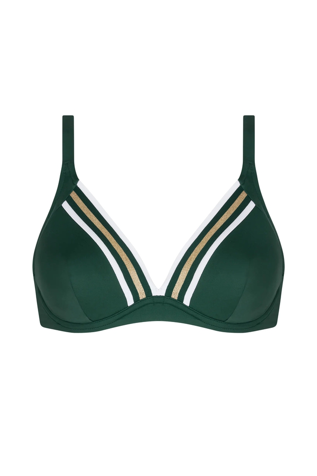 Купальный лиф с мягкими чашками  1