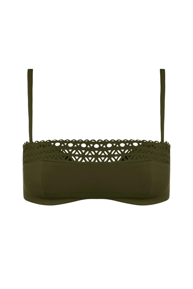 Купальный лиф с плотной чашкой 1