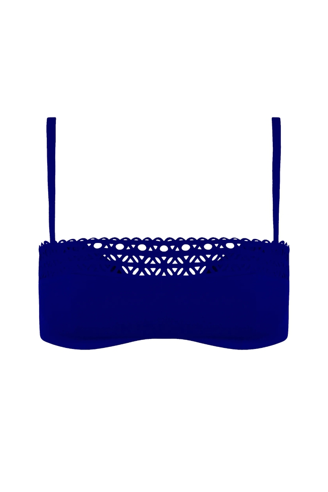 Купальный лиф-топ с мягкими чашками 1