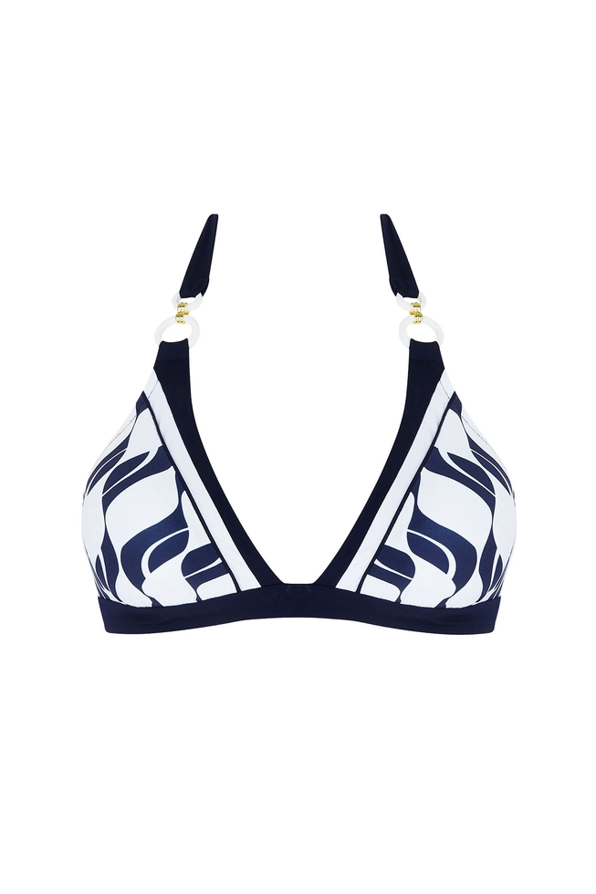 Купальный лиф-халтер с мягкими чашками 1