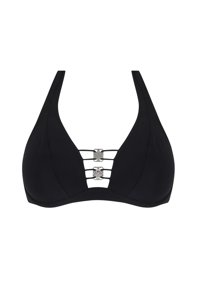 Купальный лиф-халтер с мягкими чашками 1