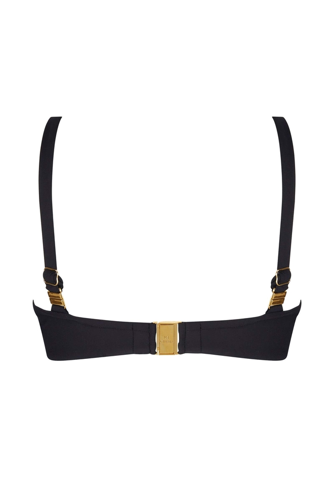  Купальный черный лиф  2