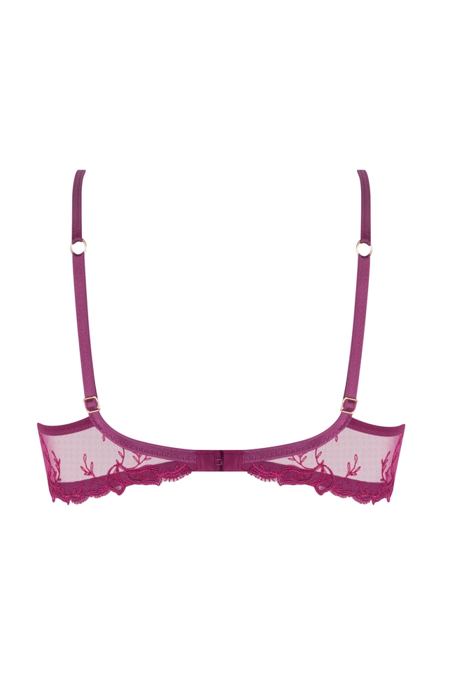 Бюстгальтер на косточках с вышивкой 6