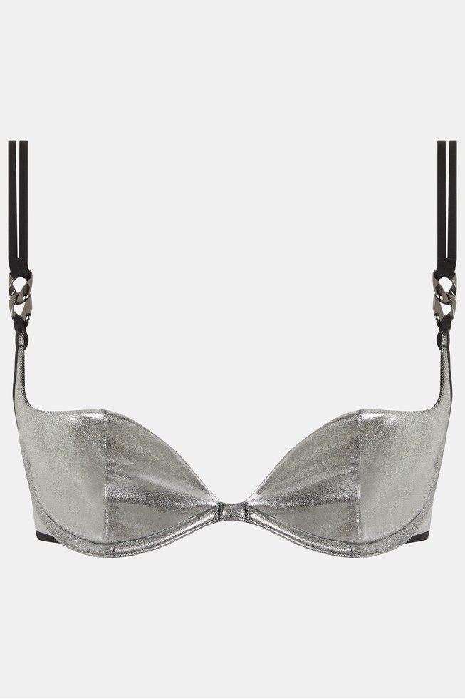  Бюстгальтер-корбей с плотными чашками пуш-ап  1