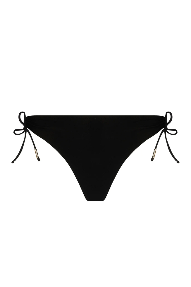  Женские черные плавки-бикини  1