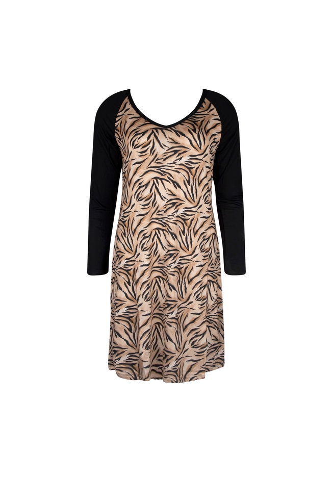 Женская ночная сорочка миди 1