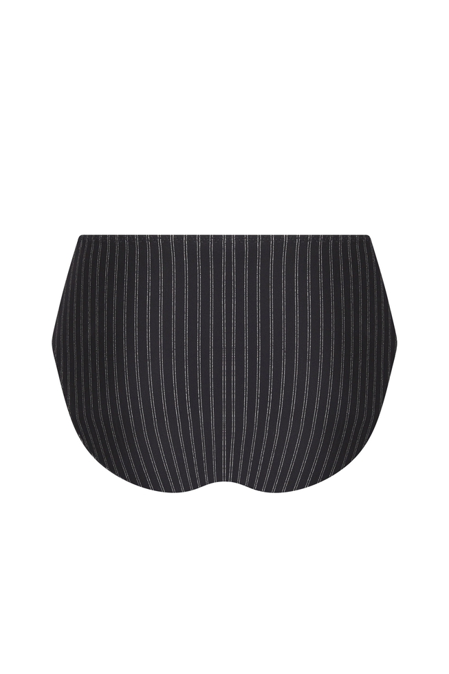  Женские черные трусы-слипы  2