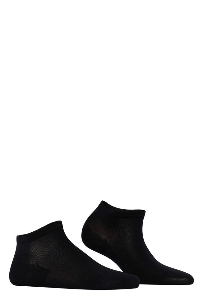 Носки женские чёрные Finest Cotton 4