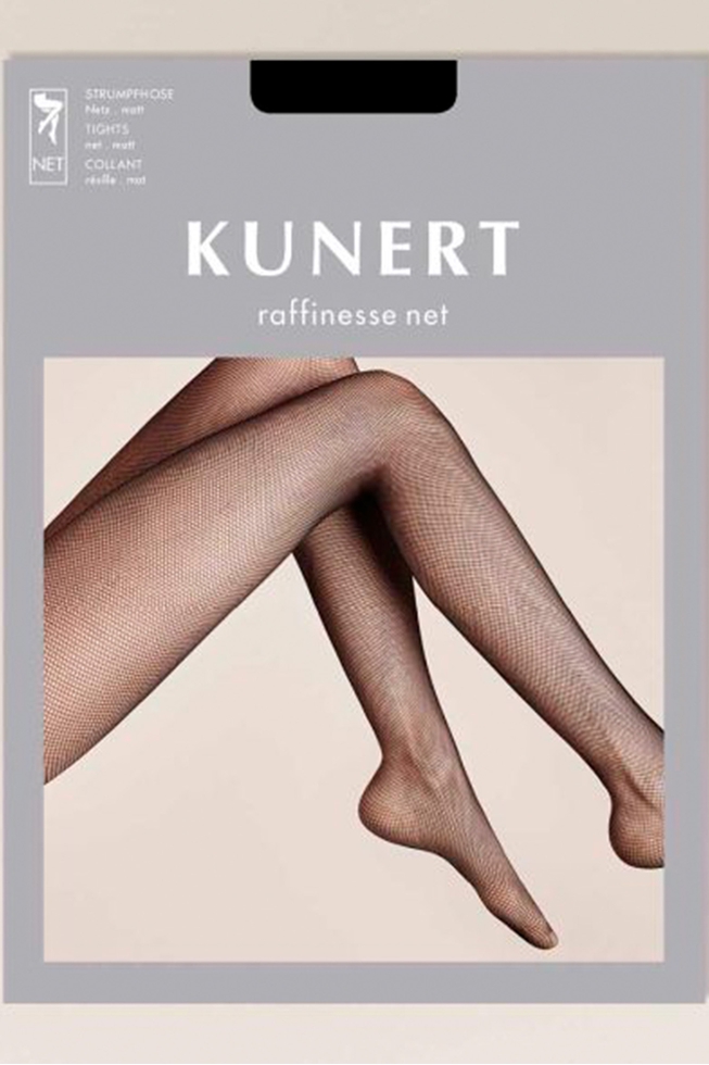 Колготки чёрные в сетку Raffinesse Net 3