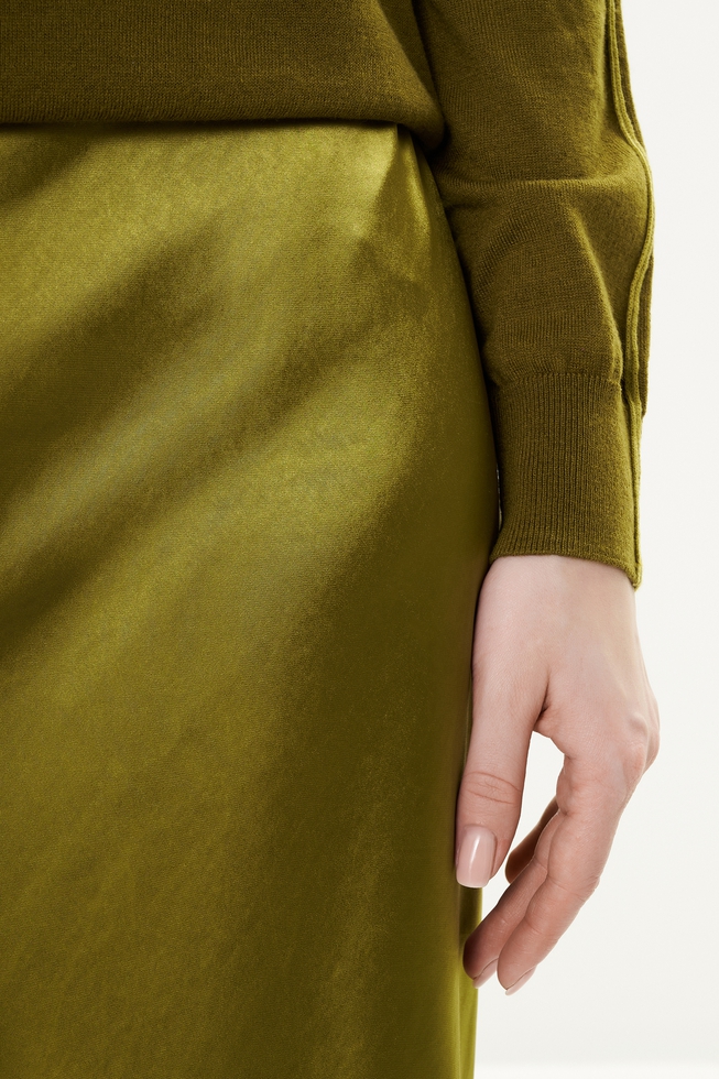 Длинная струящаяся юбка 5