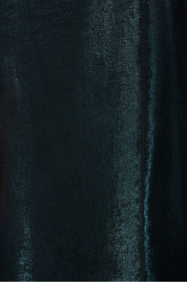 Зелёное платье миди 4