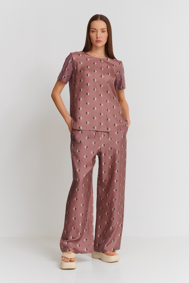 Блузка с коротким рукавом 4