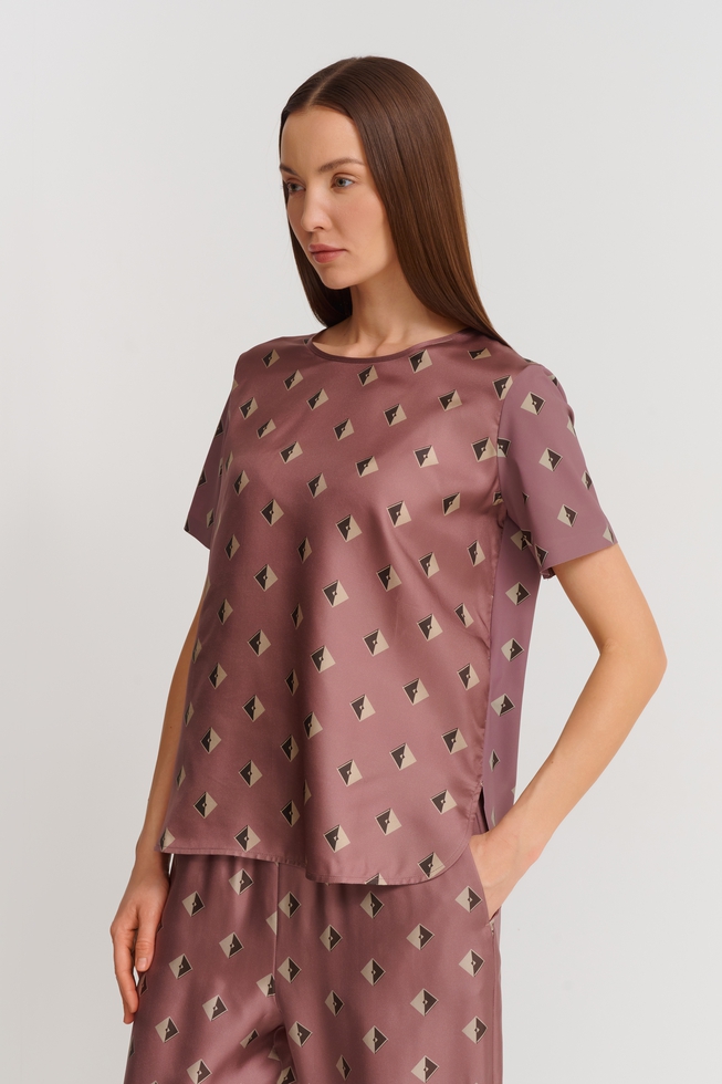 Блузка с коротким рукавом 2