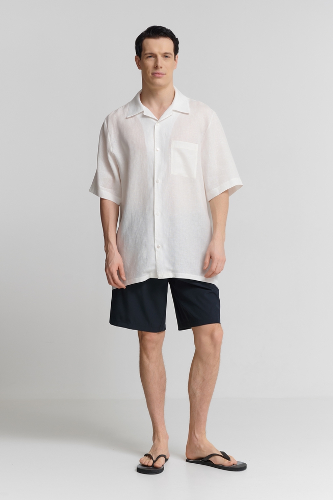 Мужская ванильная рубашка  3