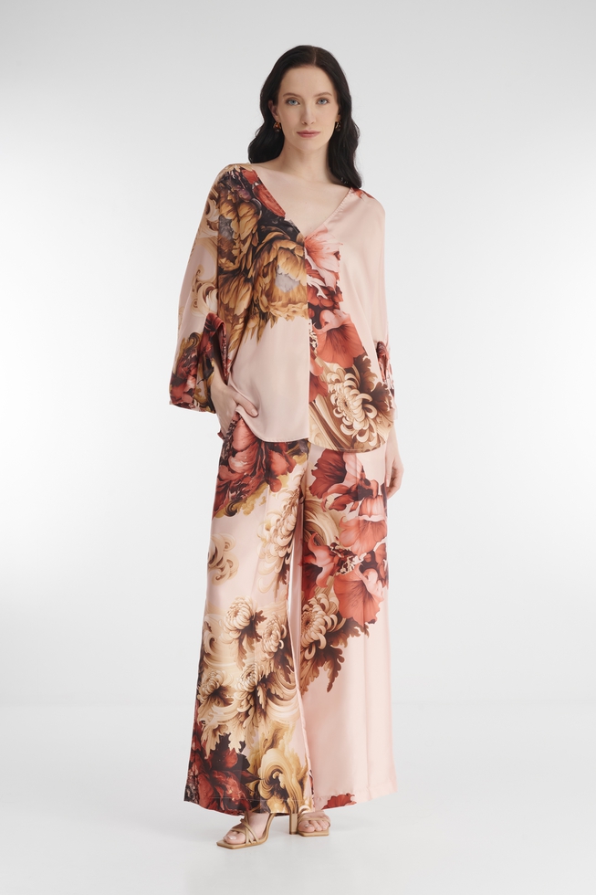 Женские широкие брюки 4