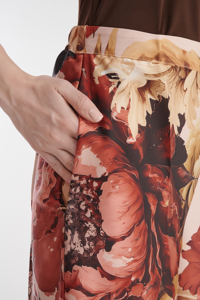 Женские широкие брюки 5