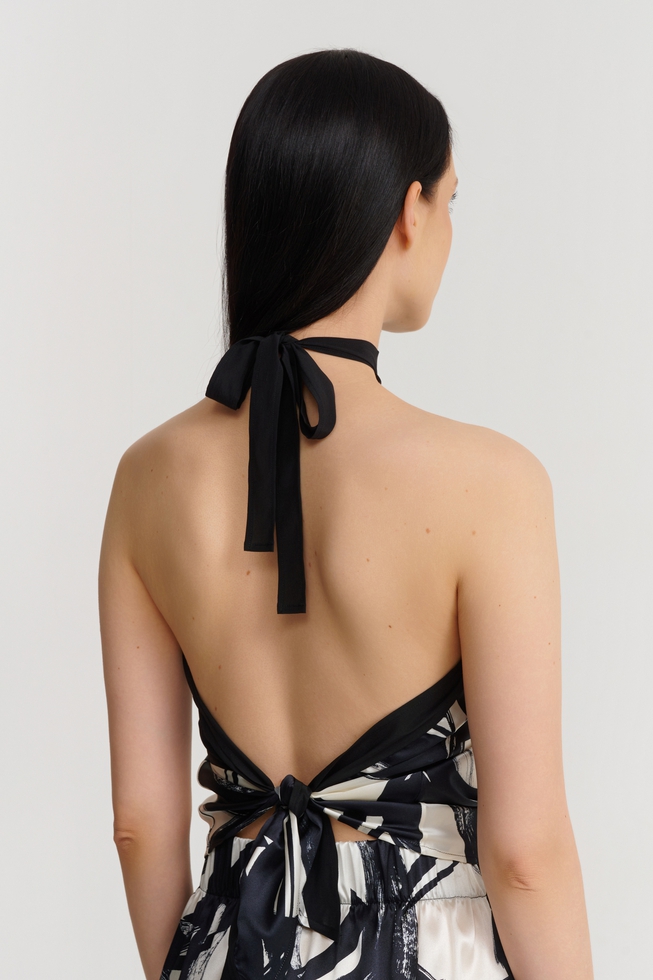 Женский шёлковый топ  2