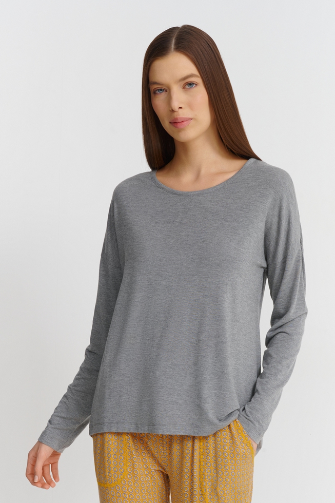 Домашний лонгслив из модала 1