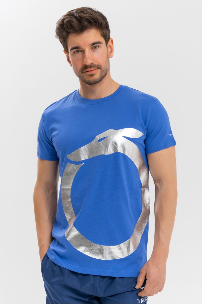  Мужская хлопковая футболка  1