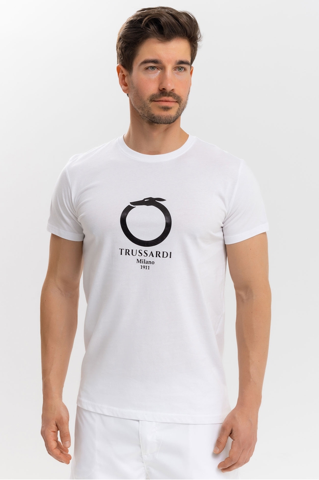  Мужская хлопковая футболка  1