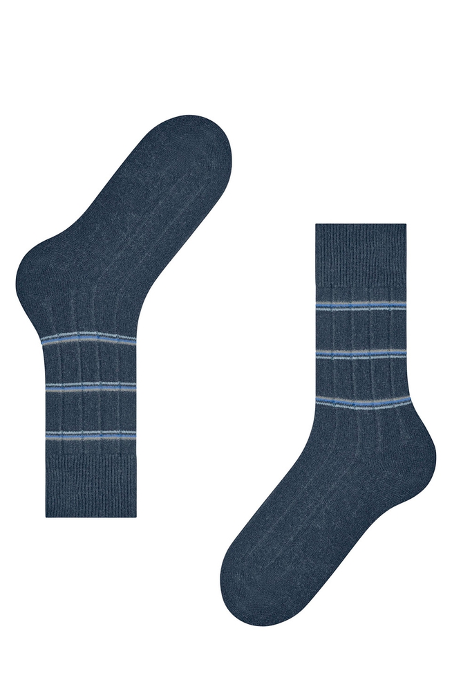 Носки мужские синие  4