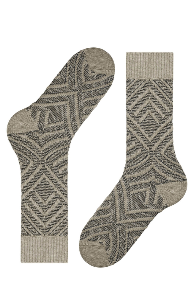 Носки мужские бежевые Loom Flair 3