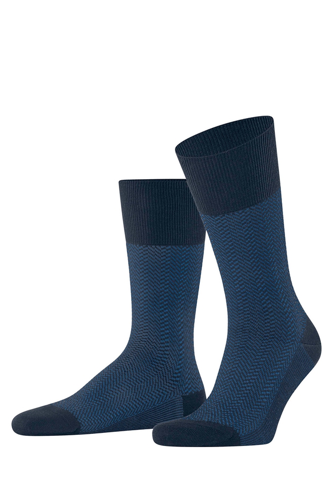 Носки мужские синие Airport Herringstripe 1