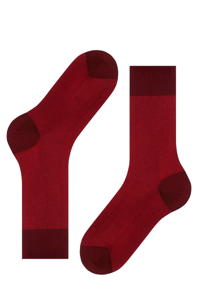 Носки мужские бордовые Fine Shadow 4