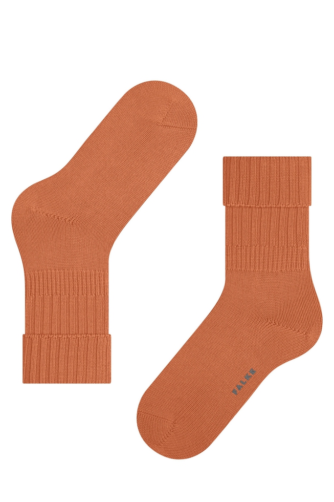 Носки женские оранжевые Striggings Rib 3
