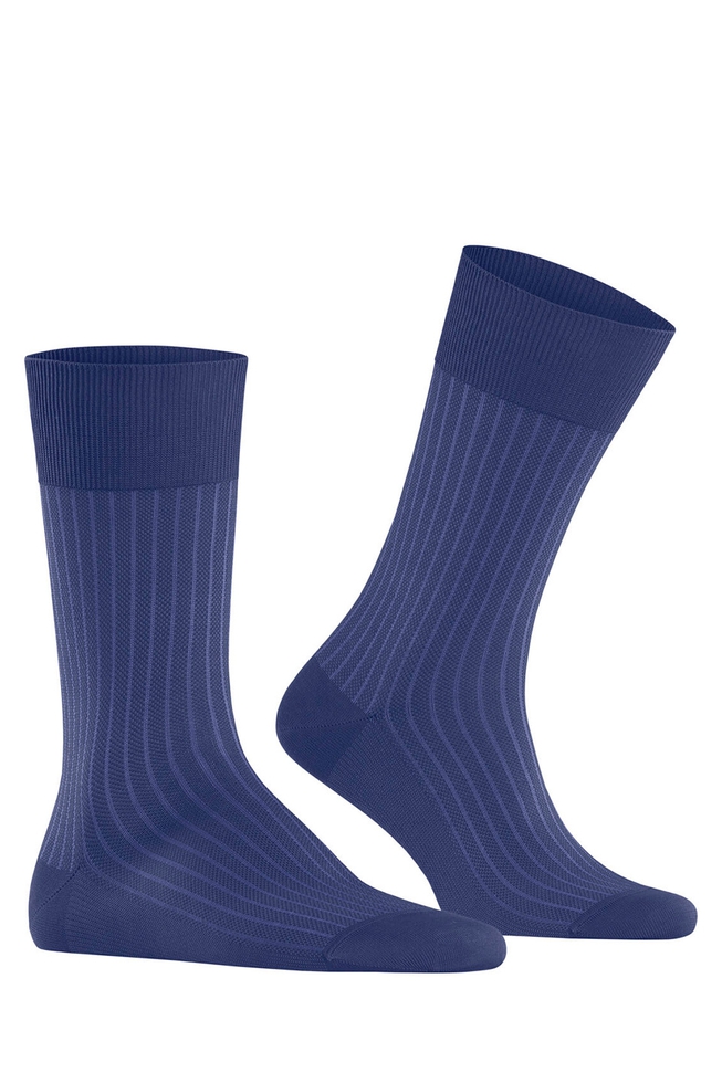 Носки мужские фиолетовые Oxford Stripe 2