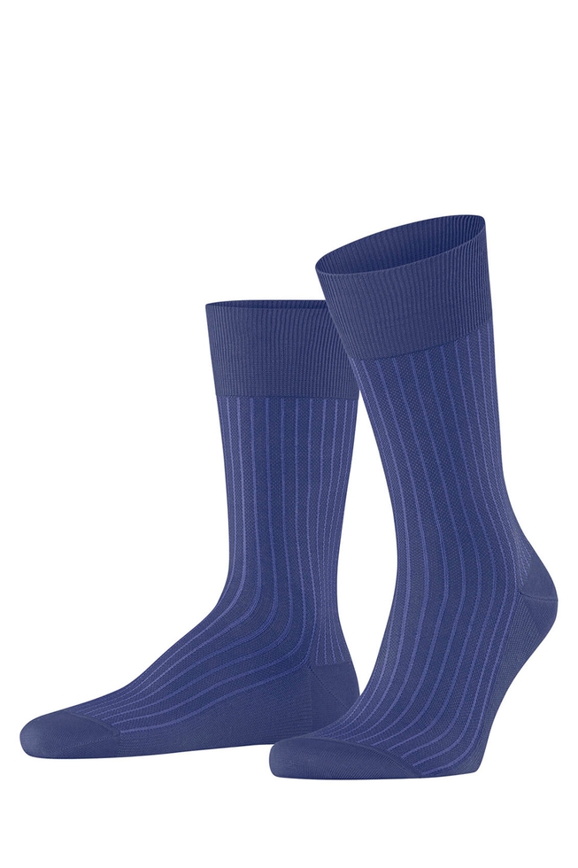 Носки мужские фиолетовые Oxford Stripe 1