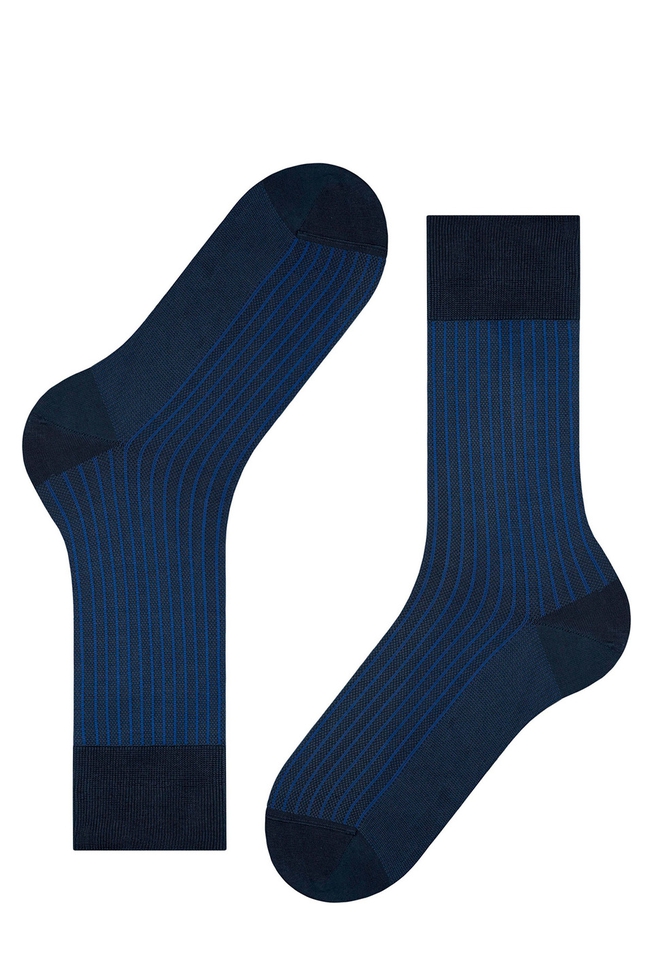 Носки мужские синие Oxford Stripe 4