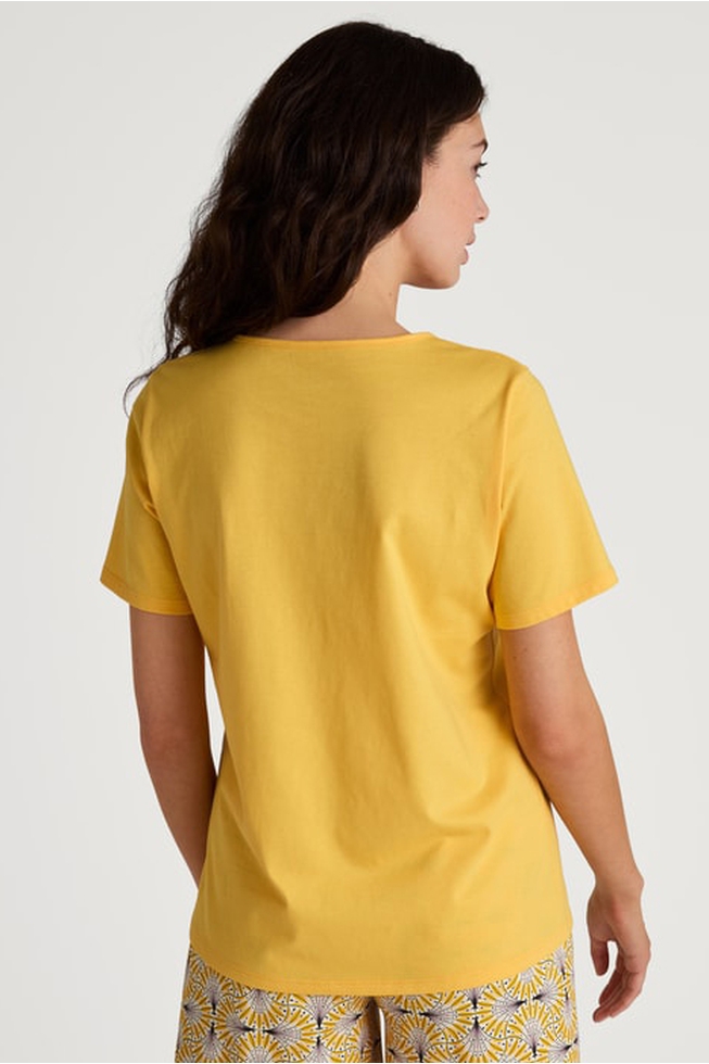 Женская домашняя хлопковая футболка 2