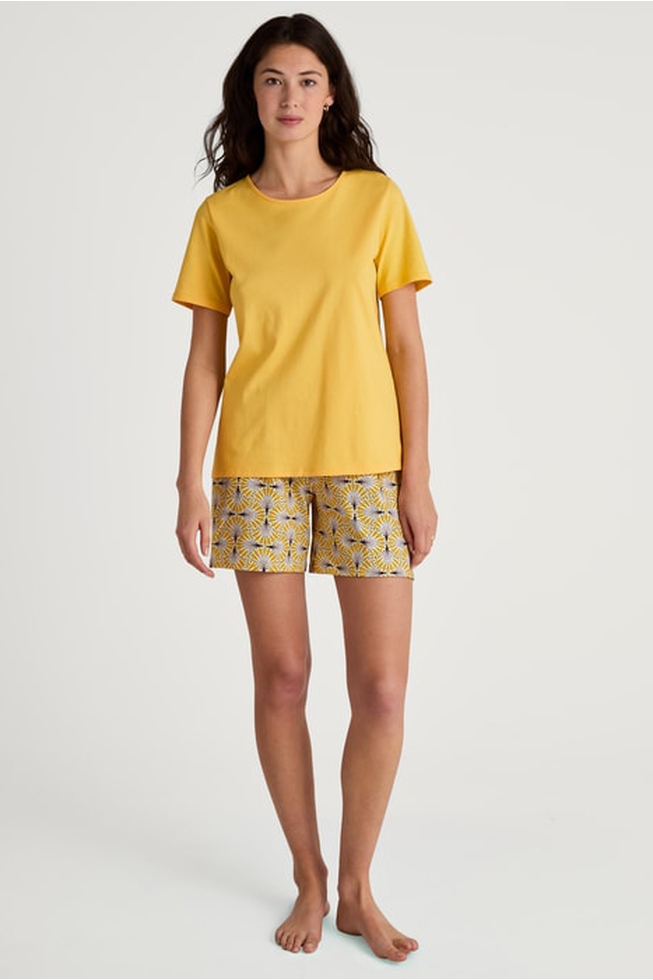 Женская домашняя хлопковая футболка 5