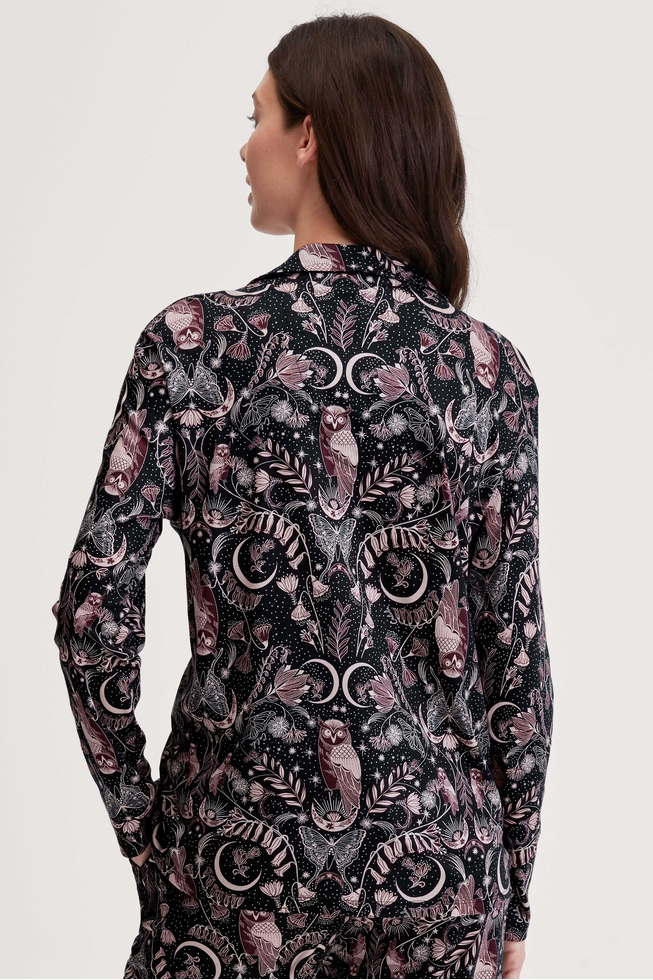 Женский домашний топ-рубашка 2