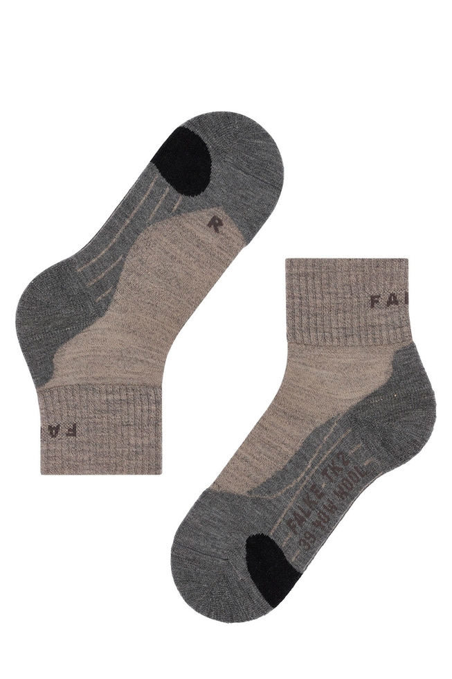 Носки женские бежевые TK2 Explore Wool Short 4