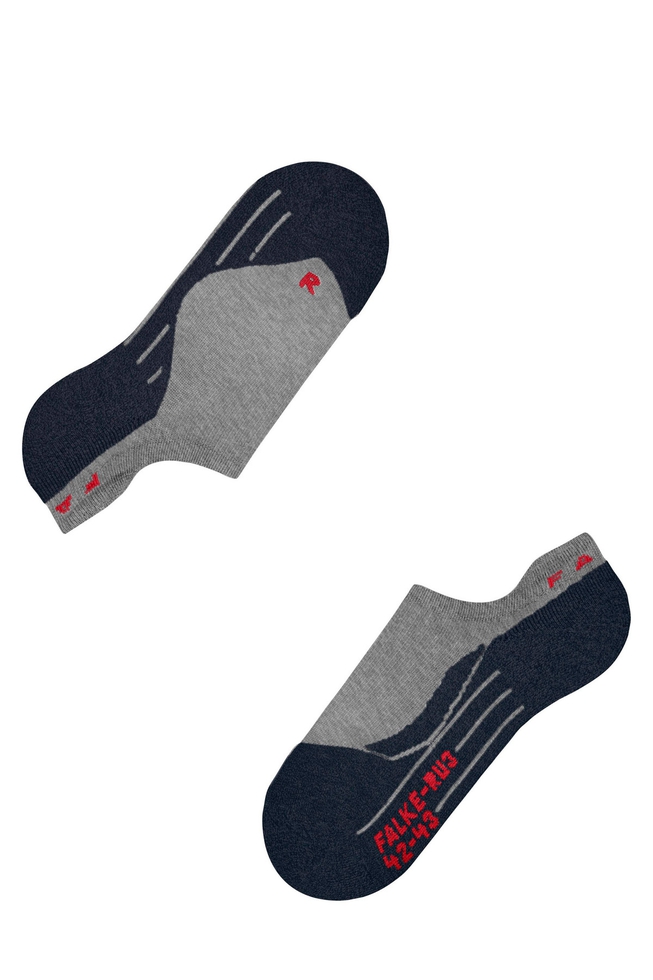 Подследники мужские серые RU3 Comfort Invisible 4