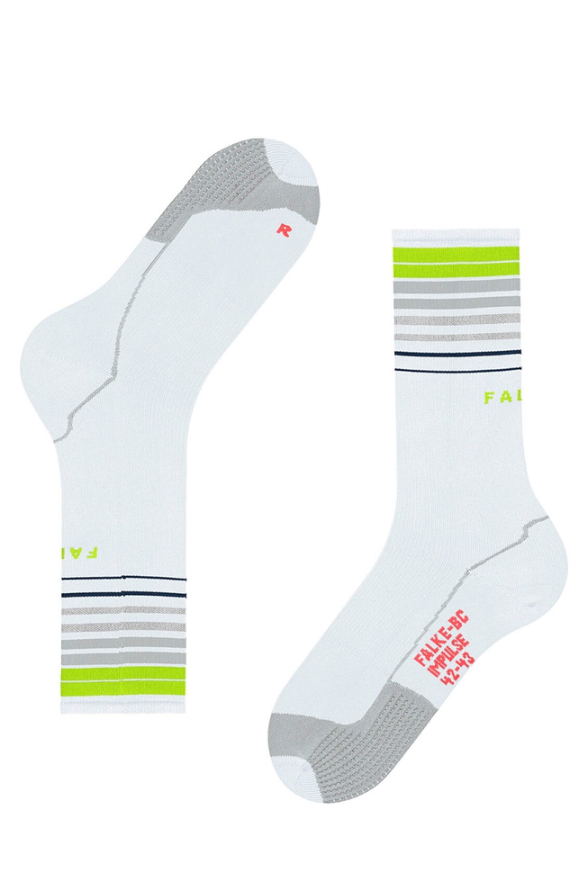 Спортивные носки унисекс белые BC Impulse 4