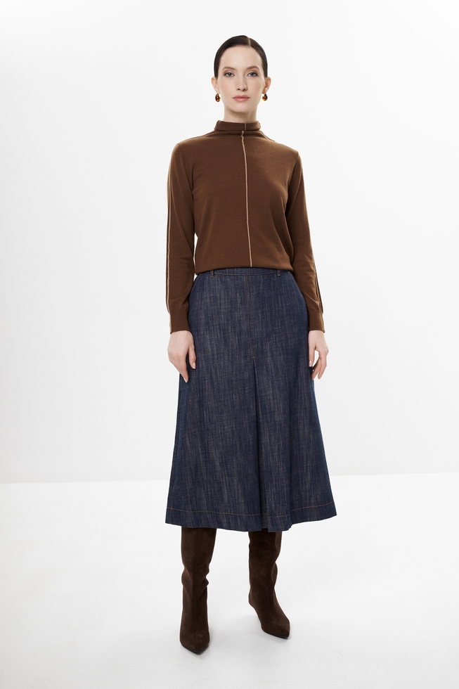 Джинсовая юбка 4