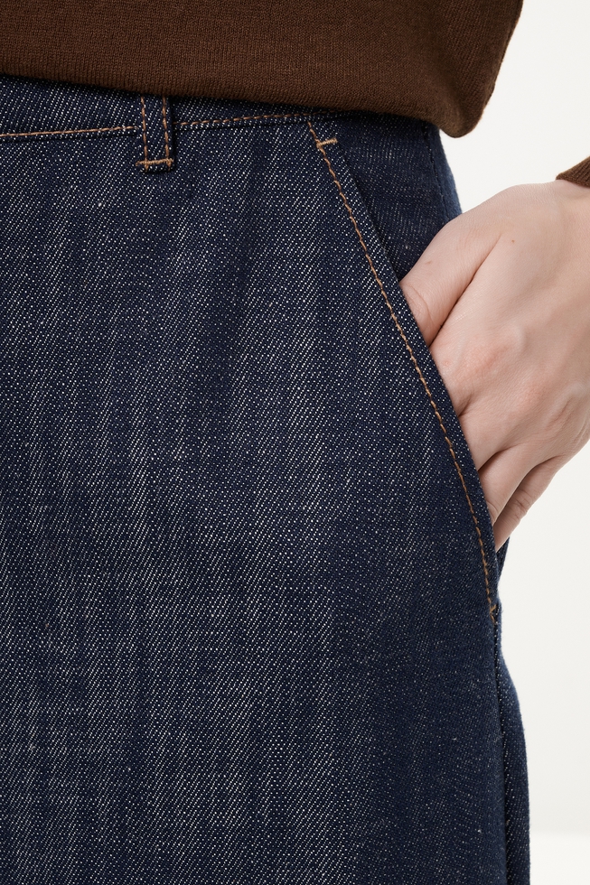 Джинсовая юбка 5