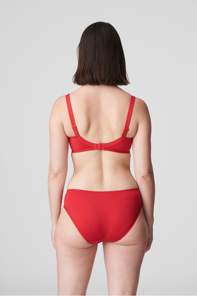 Красный бюстгальтер с мягкими чашками plus size 2