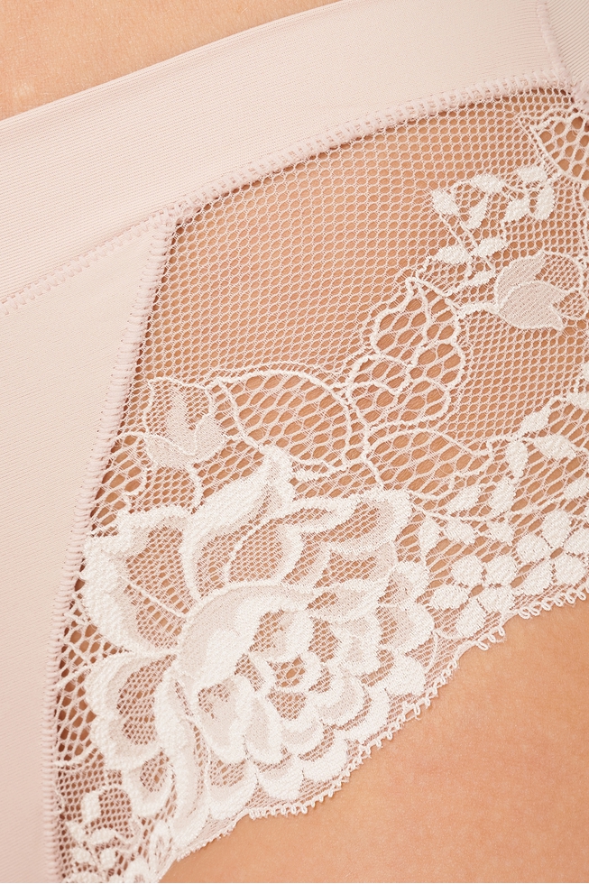 Трусы-слипы женские с кружевом  3