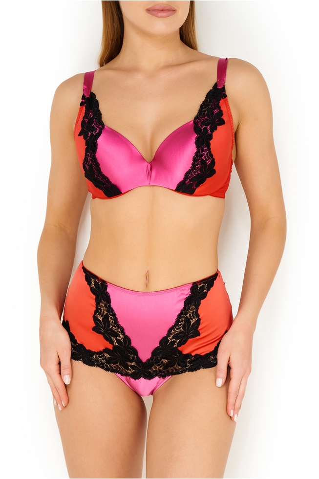 Бюстгальтер с плотной чашкой с кружевом 8