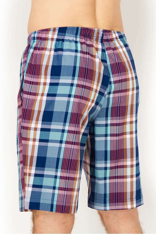  Домашние шорты в клетку  2