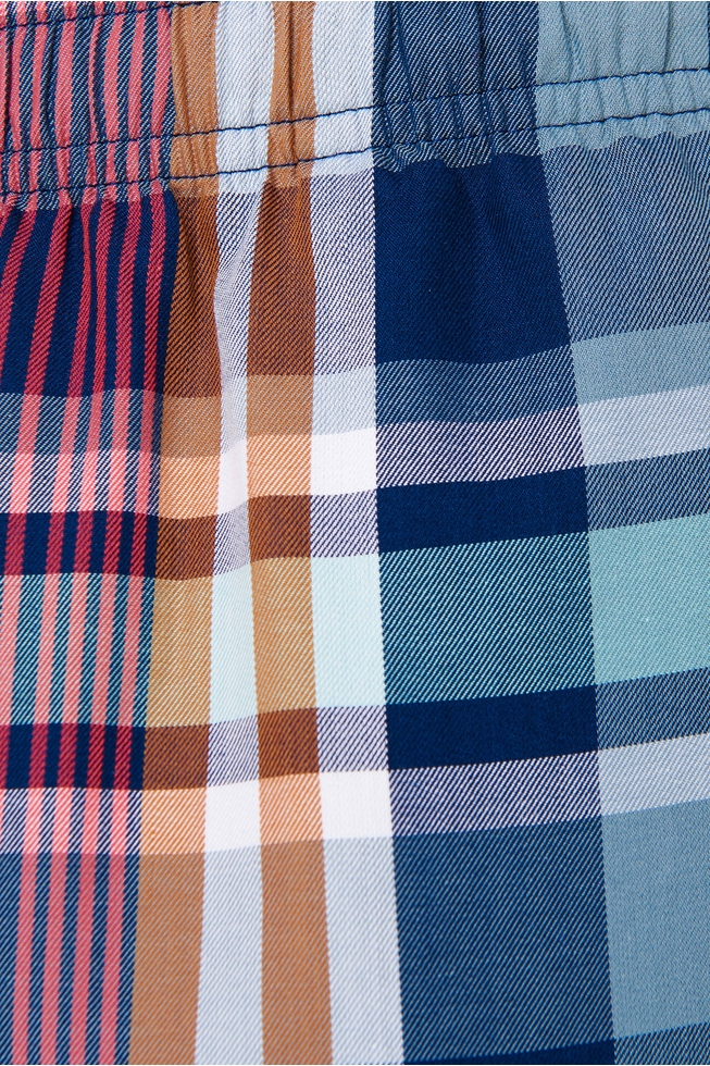  Домашние шорты в клетку  4