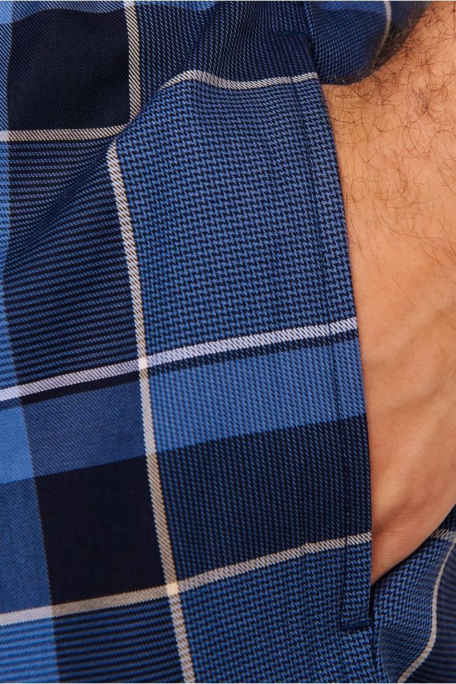  Мужские шорты в клетку  4