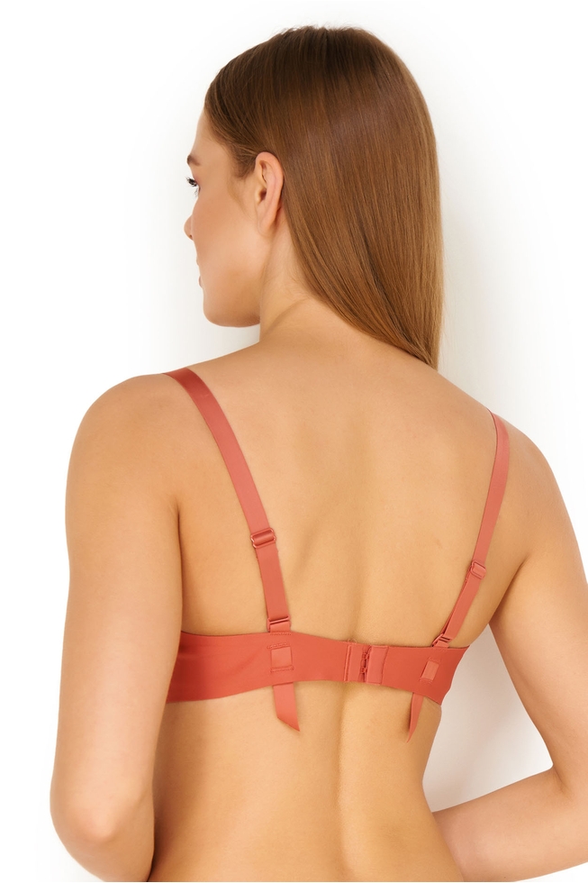 Бюстгальтер-балконет с плотной чашкой бандо  2