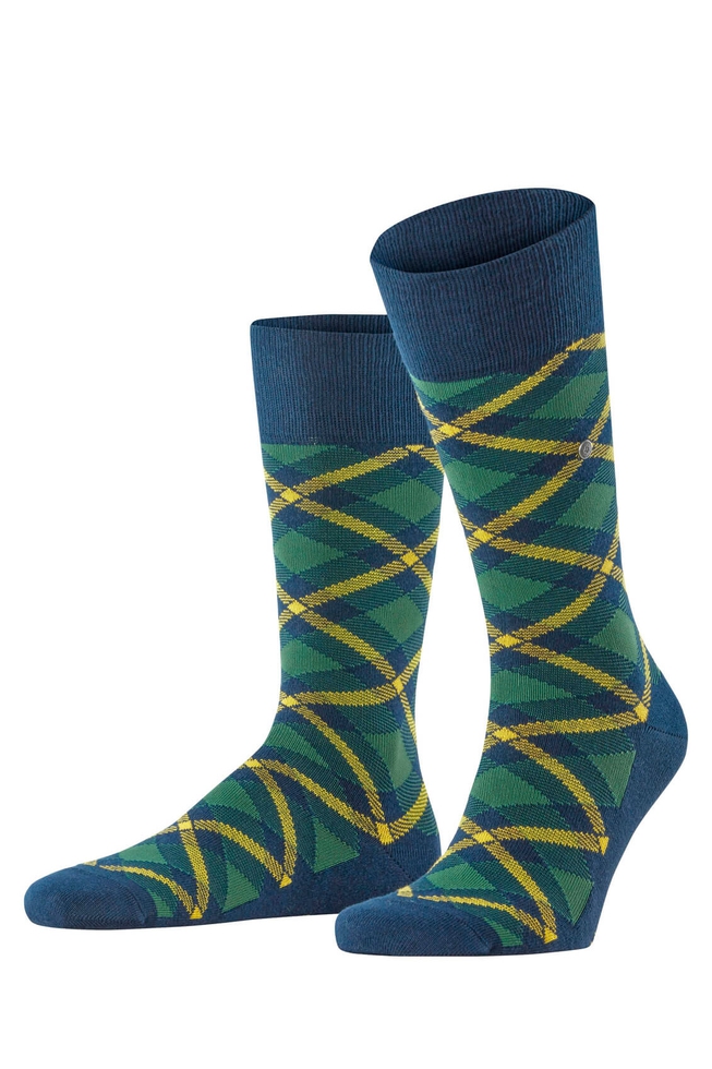 Носки мужские синие Tartan 1
